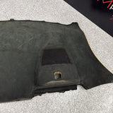 04-10 Bmw E63 M6 6 Series Coupe Rear Deck Lid Shelf Suede Cover Black Oem