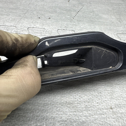 BMW E46 M3 Headlight Trim Bezel Right Passenger 8208678 Steel Gray