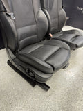 01-06 BMW E46 M3 Convertible Interior Front Non Heated Seats Black