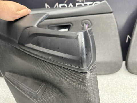 BMW OEM 15-20 F82 M4CS M4 CS Lightweight Door Panels Set