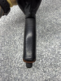 99-03 BMW E39 M5 Emergency Hand Brake Lever Boot Handle Wood Nappa OEM