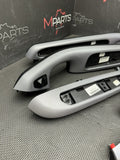 01-06 BMW E46 M3 Coupe Interior Armrests Trim Set Competition Trim Cube