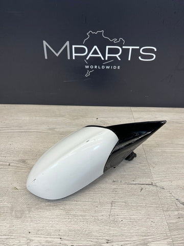 08-13 BMW E92 E93 M3 Right Heated Fold Mirror Assembly Gloss Black Alpine White