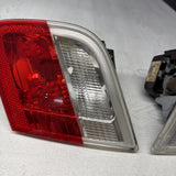 01-03 BMW E46 325 330 M3 Trunk Mounted Inner Tail Lights Pre Lci