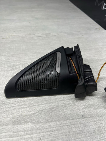 BMW F82 M4 Coupe Front Tweeter Speakers Set Pair Harman Kardon 51337269362