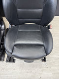 01-06 BMW E46 M3 Convertible Interior Front Non Heated Seats Black