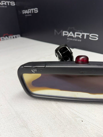 01-06 BMW E46 M3 Rearview Rear View Mirror SOS *Liquid Damage*