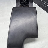 01-06 BMW E46 M3 Center Console Armrest Arm Rest Black Leather *Cracked Leather