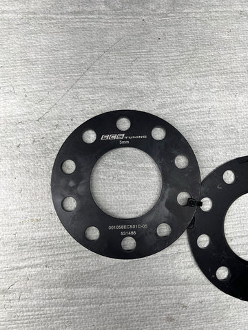 5MM Spacers PAIR 5x120 BMW E30 E36 E46 E90 E92 E93 F80 F82 F83 G80 G82 G83 ECS