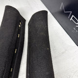 2001-2006 BMW M3 E46 Coupe Front Left Right A Pillar Trim Cover Black OEM