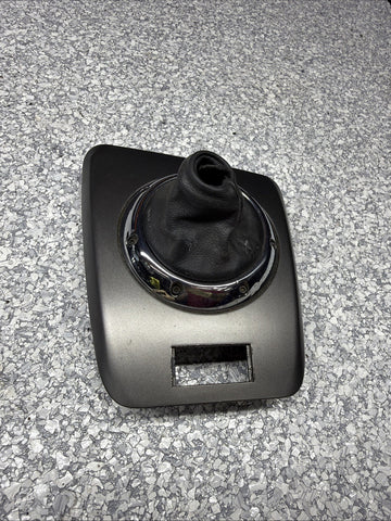 01-06 BMW E46 M3 Center Dome SMG Shift Plate Titan Shadow Grey