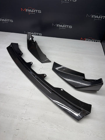 Carbon Fiber M Performance Front Bumper Lip 21-26 BMW G80 G82 G83 M3 M4