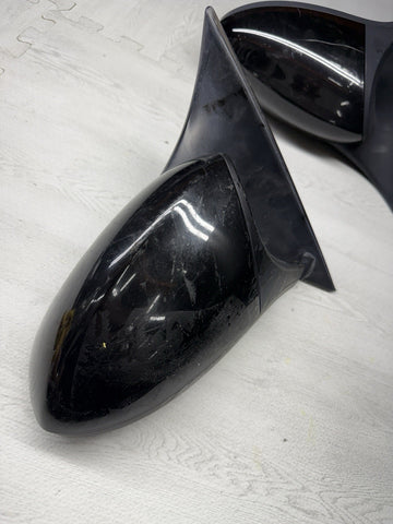 08-13 BMW E92 E93 M3 Left Right Fold Mirrors Matte Black / Black