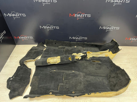 1994-1998 BMW E36 M3 Sedan Interior Front & Rear Carpet Carpets Black