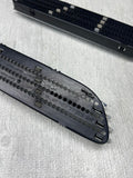 01-06 BMW E46 M3 Left Right Fender Vent Grilles Grills Trims Chrome Genuine OEM