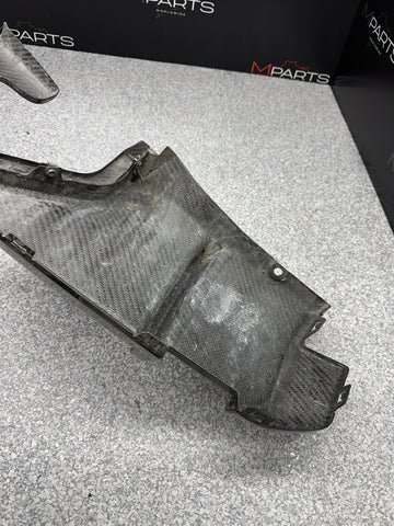 21-26 BMW G80 G82 G83 M3 M4 Diffuser Carbon Fiber OEM 51125A198B7