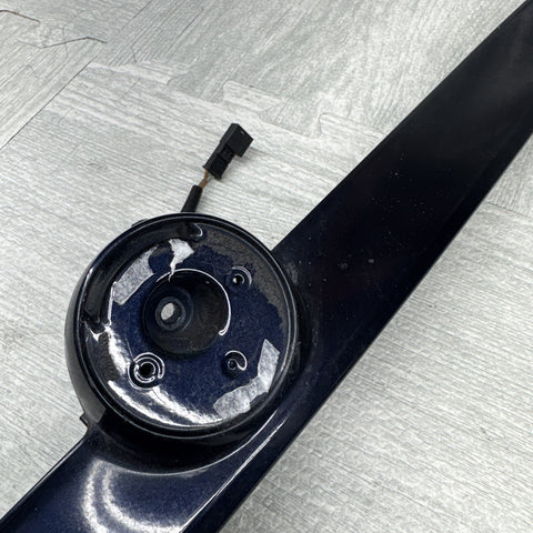 01-06 BMW E46 M3 Convertible Trunk Lid Grip Key Deck Handle Carbon Black
