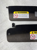 00-09 Honda S2000 S2k Sun Visor Assembly Pair OEM Black