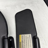 98-02 BMW Z3 M Z3M CONVERTIBLE PANELS SUN VISORS BLACK