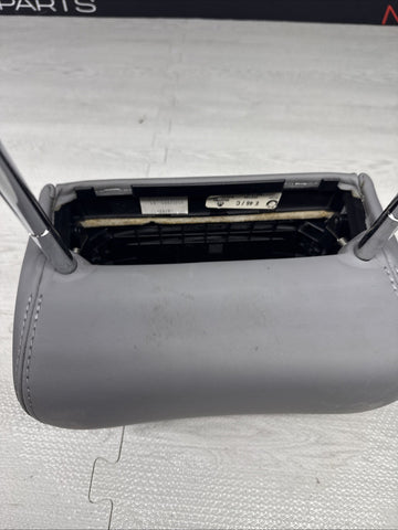 2001-2006 BMW E46 M3 Convertible Grey Rear Headrests Head Rests Pair OEM