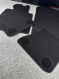 Genuine 01-06 BMW E46 M3 Convertible Carpets Floor Mats Black Front & Rear