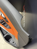 BMW 21-26 G80 M3 Front Left Kyalami Orange Leather Door Panel