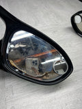 BMW 08-11 E90 M3 SEDAN SIDE EXTERIOR DOOR MIRRORS PAIR SILVERSTONE *Damage