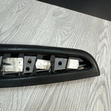 01-06 BMW OEM E46 M3 Titan Shadow Gray Vert Trim Armrest + Pad Left Driver Rear