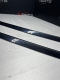BMW E46 330CI M3 325CI Roof Rails Moldings Trims Carbon Black Pair Coupe OEM
