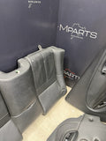 06-10 BMW E64 M6 Front Rear Seats Door Panels Leather Merino Seats Set Black Oem