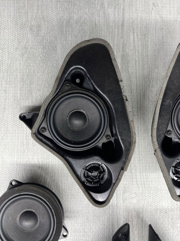 BMW 2018-2024 G01 F97 X3M Harman Kardon Midrange Tweeter Speakers Set OEM
