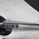 08-13 BMW E92 E93 M3 Front Fender Grilles Side Marker Light Chrome Trims OEM