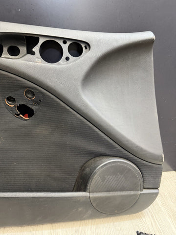 01-06 OEM BMW E46 M3 Coupe Front Rear Seats Door Card Panel Impulse Cloth *Note*