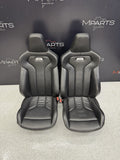 15-20 BMW F82 M4 Coupe Original Black Interior Front Seats