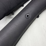 BMW 01-06 E46 325 330 M3 OEM Convertible Rear Top Lateral Trims Panels Black