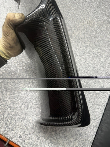 NEW 08-13 BMW E92 E93 M3 Carbon Fiber Rear Bumper Diffuser V Style
