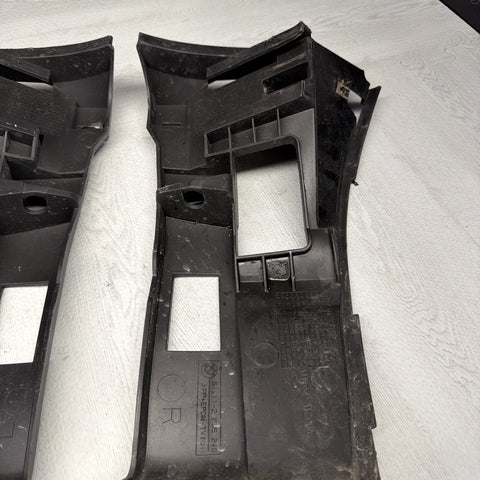 01-06 BMW E46 M3 FRONT BUMPER COVER GUARDS BRACKETS 2695247