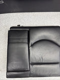 2001-2006 BMW E46 M3 COUPE REAR LEFT SEAT UPPER BACKREST LEATHER CUSHION BLACK