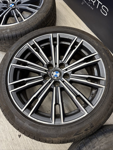 19-24 OEM BMW G20 330 M340 18” Rims Wheels 18x7.5 ET25 Double Spoke Style 790M