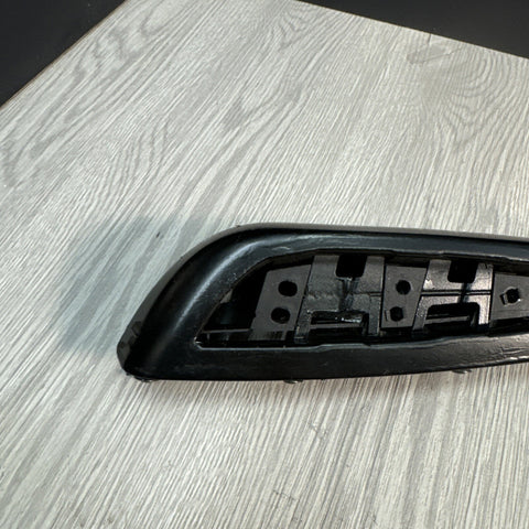 01-06 BMW OEM E46 M3 Titan Shadow Black Vert Trim Armrest + Pad Left Driver Rear