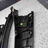 01-06 BMW E46 M3 OEM Convertible Rear Top Lateral Trim Pane Left Right Black