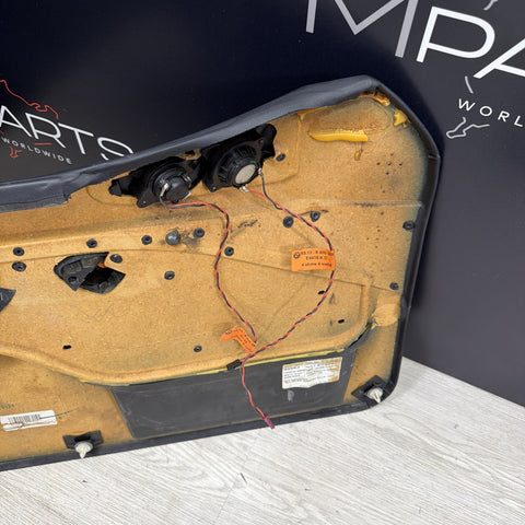 96-02 BMW Z3M Front Passenger Right Cover Trim Leather Black Handle