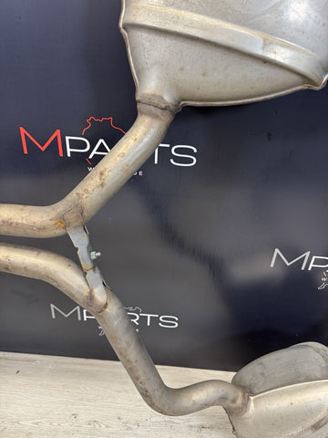 2015-2018 OEM Porsche Macan 2.0 Rear Left Right Muffler Exhaust Set *Pick Up*