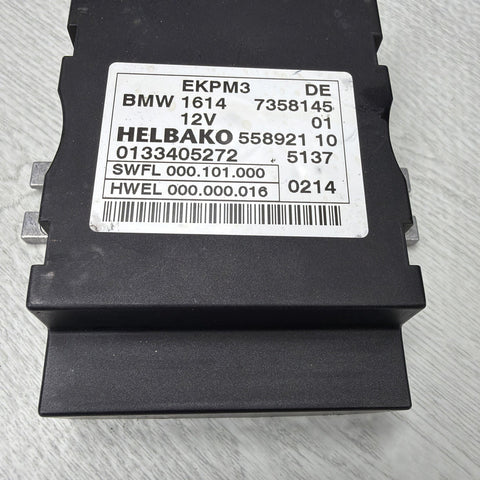 BMW F80 F87 F82 F13 M2 M3 M4 M5 M6 Helbako Fuel Pump Relay Control Module EKPM3