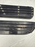 01-06 BMW E46 M3 Fender Vent Grilles Grills Trims Genuine OEM Painted Black