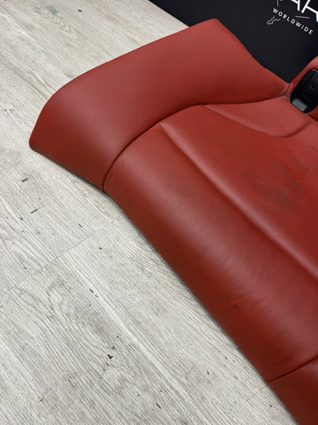 BMW F82 M4 Coupe 15-20 Rear Back Seats Cushion Sakhir Orange Leather Bench