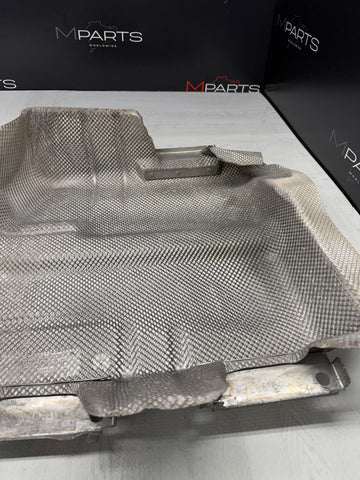 99-03 BMW M5 E39 Left Side Exhaust Muffler Heat Insulator Shield Silencer OEM