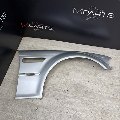01-06 BMW E46 M3 Right Passenger Fender Titan Silver *Notes*
