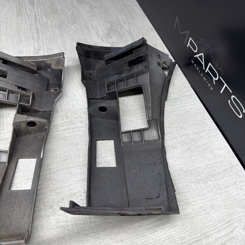 01-06 BMW E46 M3 FRONT BUMPER COVER GUARDS BRACKETS 2695247