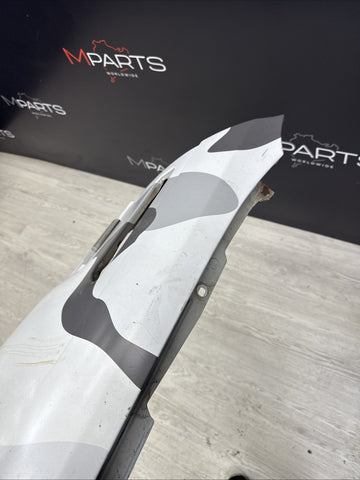01-06 BMW E46 M3 Right Passenger Fender Alpine White Camouflage Wrap